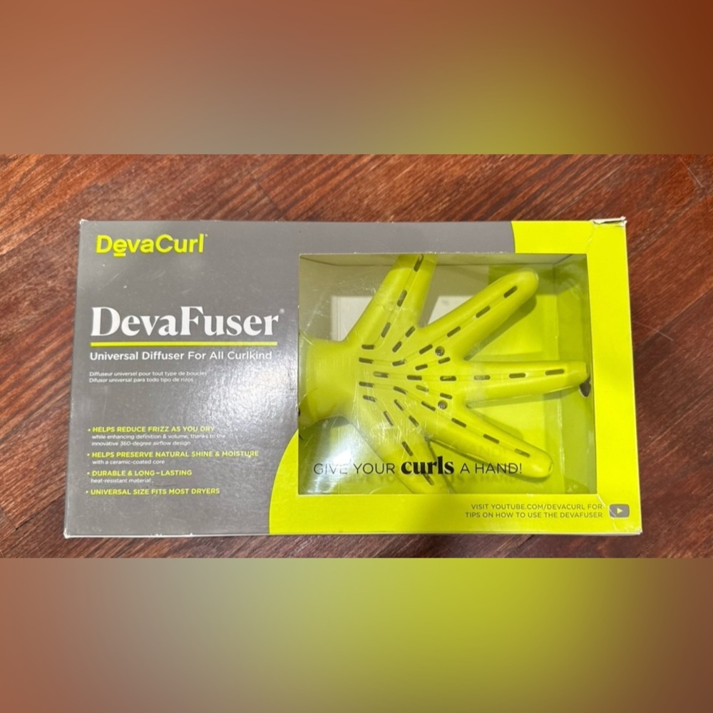 Devacurl Devafuser Universal Diffuser For All Curls Blowdryer Attachment